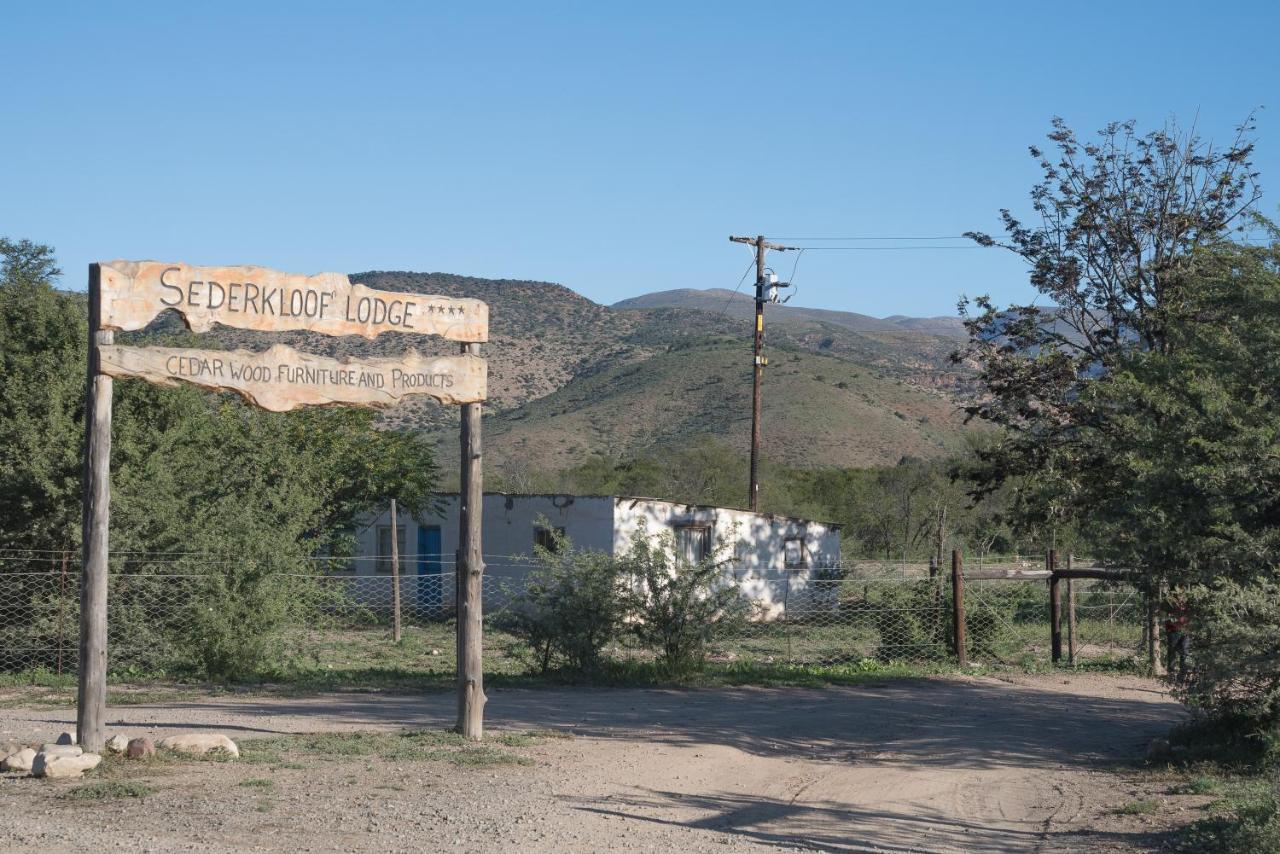 Sederkloof Lodge Studtis Eksteriør bilde